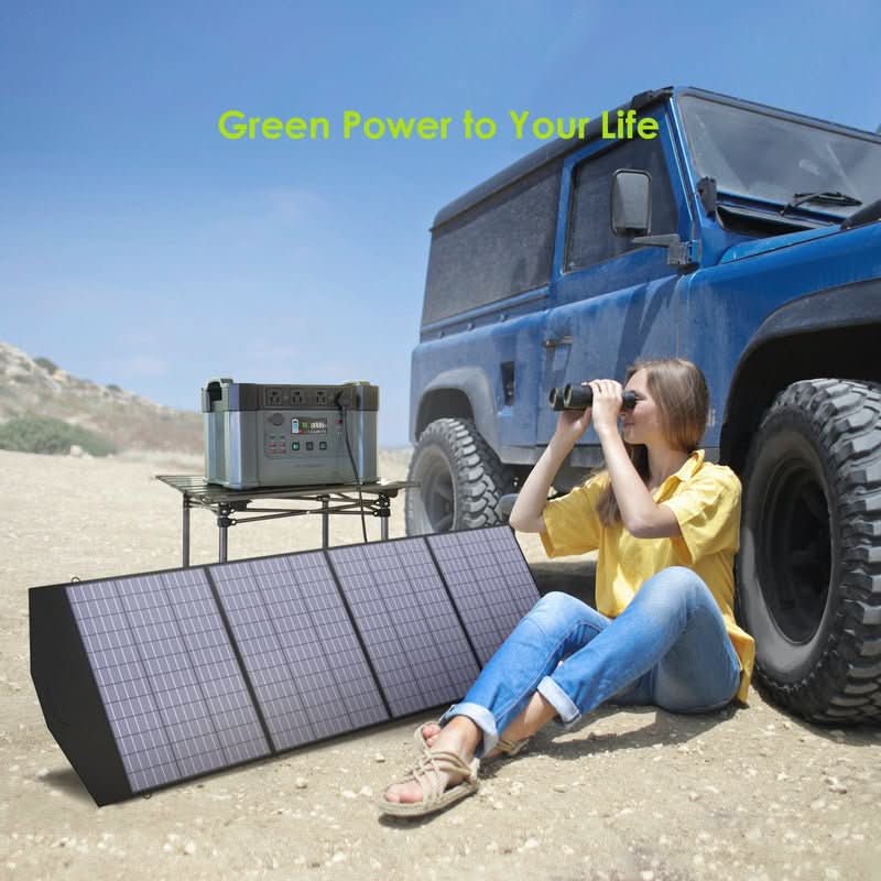 ALLPOWER R1500LITE 1600W Zestaw (R1500 LITE+SP033 200W Panel Słoneczny) - Image 3
