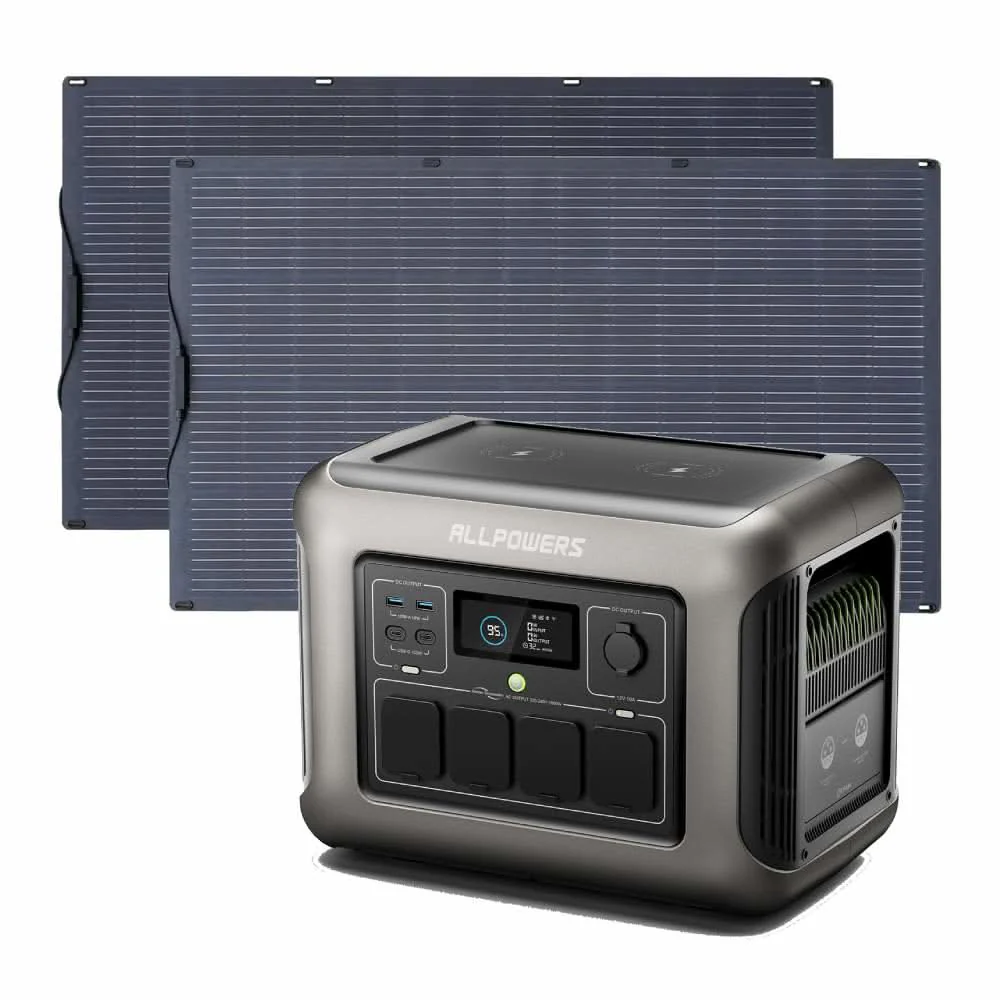 ALLPOWERS Zestaw Generatora Słonecznego 1600W(R1500 LITE +SF200） - Image 13