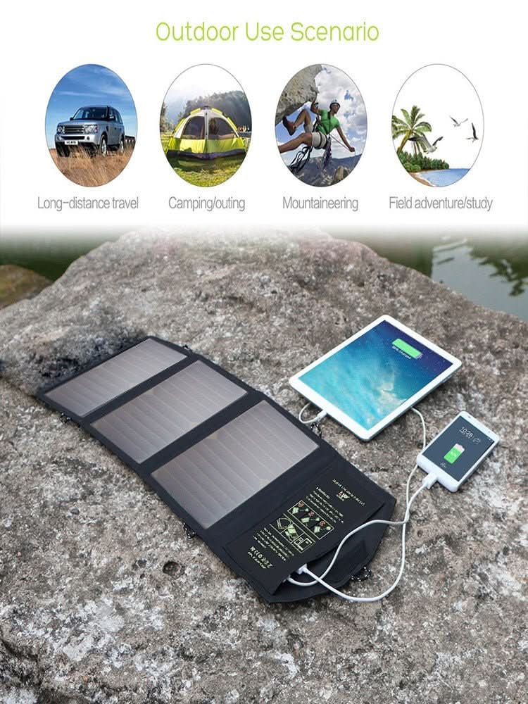 ALLPOWERS 5V 21W Przenośna ładowarka Paneli Słonecznych - Image 5