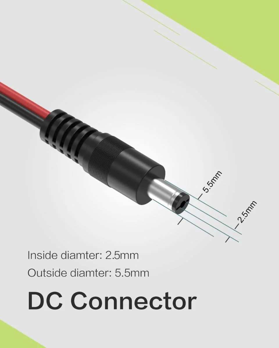 ALLPOWERS DC5525(5.5mm x 2.5mm) do kabla adaptera złącza Anderson - Image 4