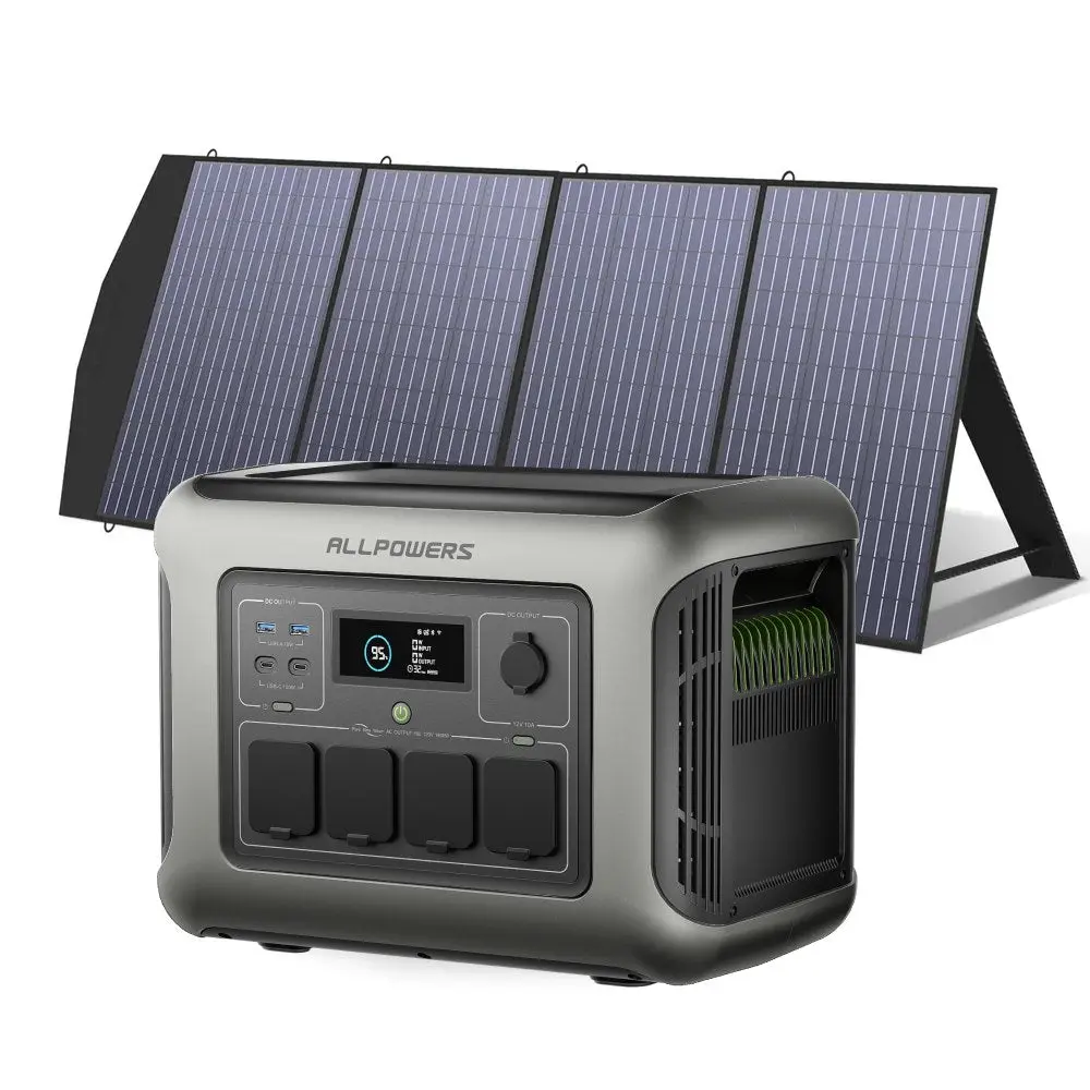 ALLPOWERS R1500 LITE Stacja Zasilania 1600W 1056Wh Akumulator LiFePO4 - Image 12