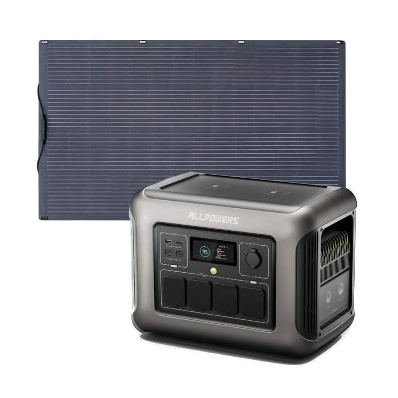 Stacja Zasilania 1800W 1152Wh Akumulator LiFePO4 ALLPOWERS R1500 - Image 11
