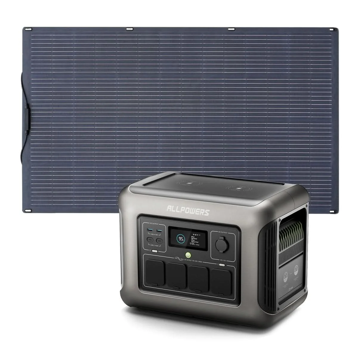 Stacja Zasilania 1800W 1152Wh Akumulator LiFePO4 ALLPOWERS R1500 - Image 13