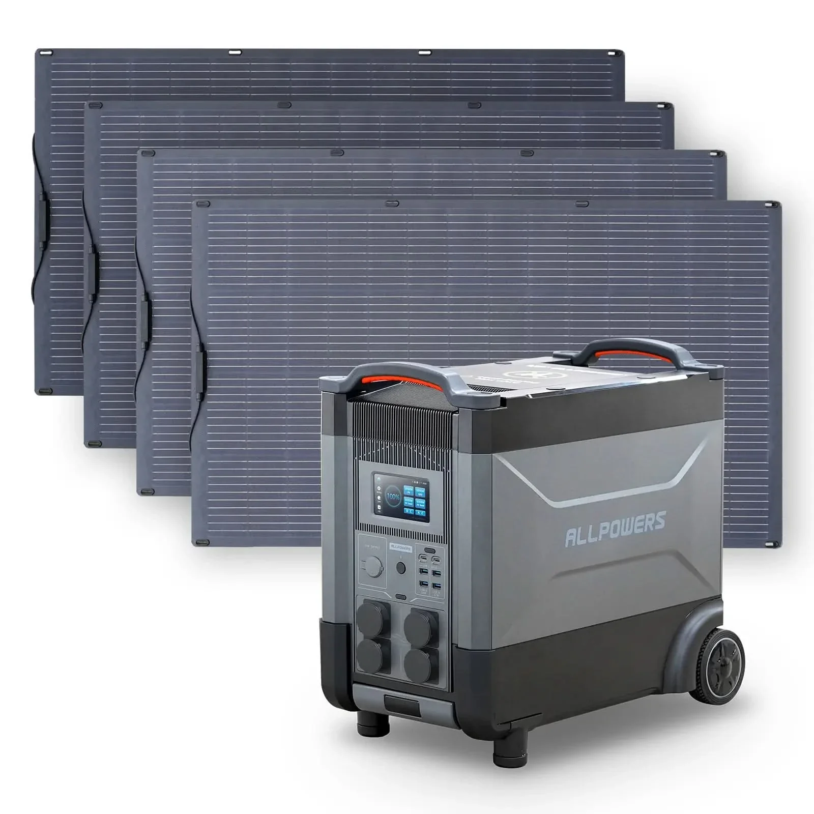 ALLPOWERS Zestaw Generatora Słonecznego 4000W(R4000+SF200 200W Elastyczny Panel Fotowoltaiczny) - Image 13
