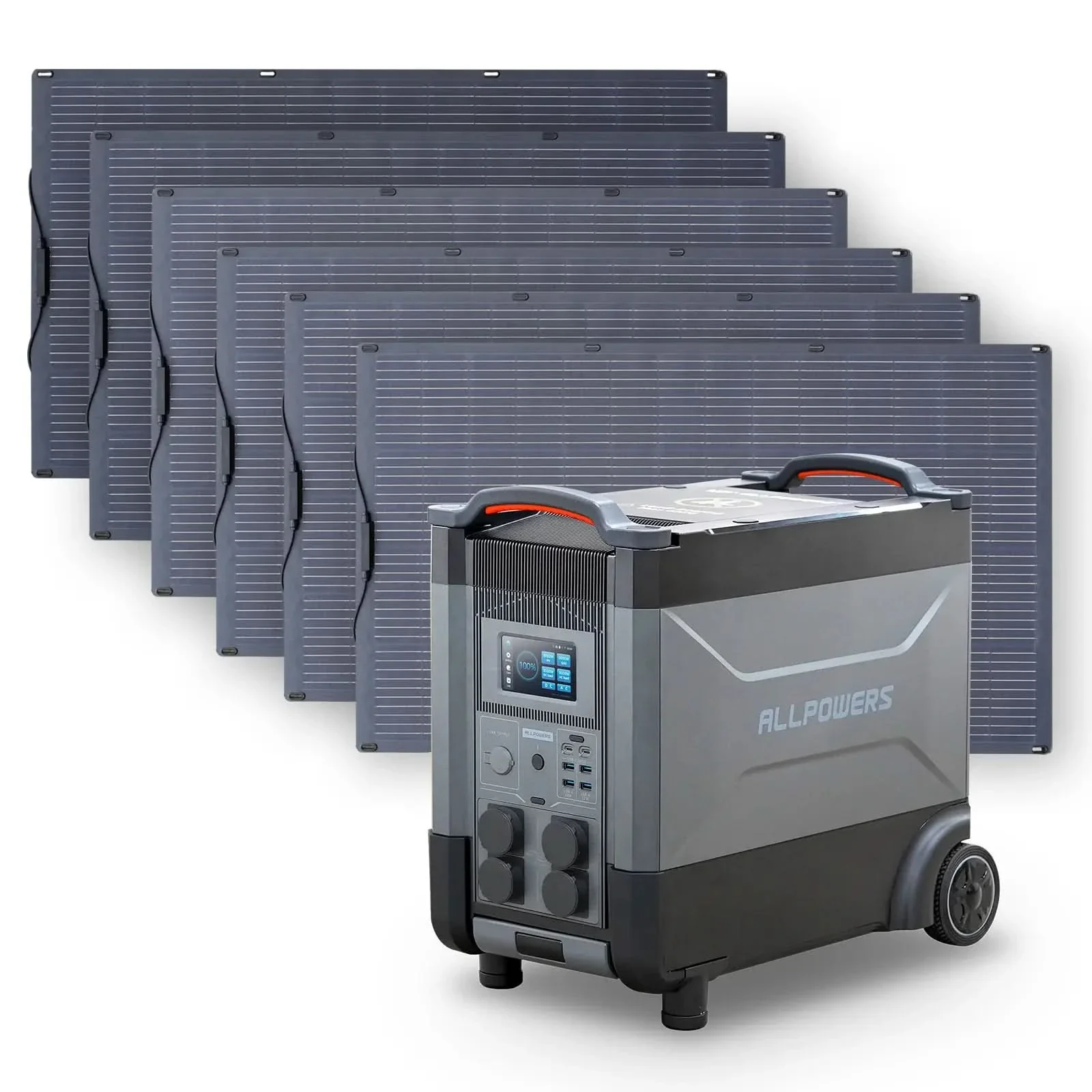 ALLPOWERS Zestaw Generatora Słonecznego 4000W(R4000+SF200 200W Elastyczny Panel Fotowoltaiczny) - Image 14