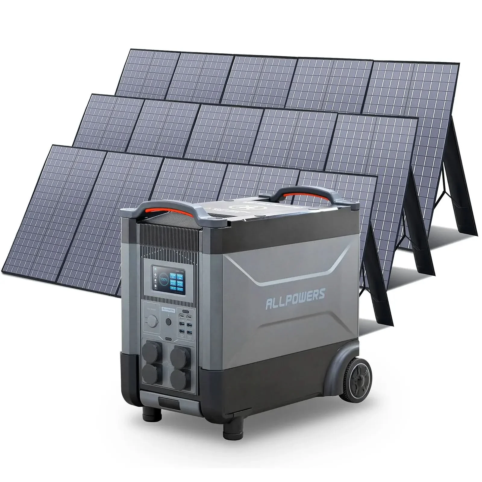 ALLPOWERS Zestaw Generatora Słonecznego 4000W (R4000 + SP037 400W Panele Fotowoltaiczne) - Image 11