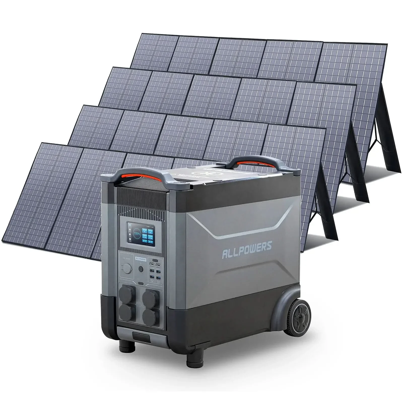 ALLPOWERS Zestaw Generatora Słonecznego 4000W (R4000 + SP037 400W Panele Fotowoltaiczne) - Image 12