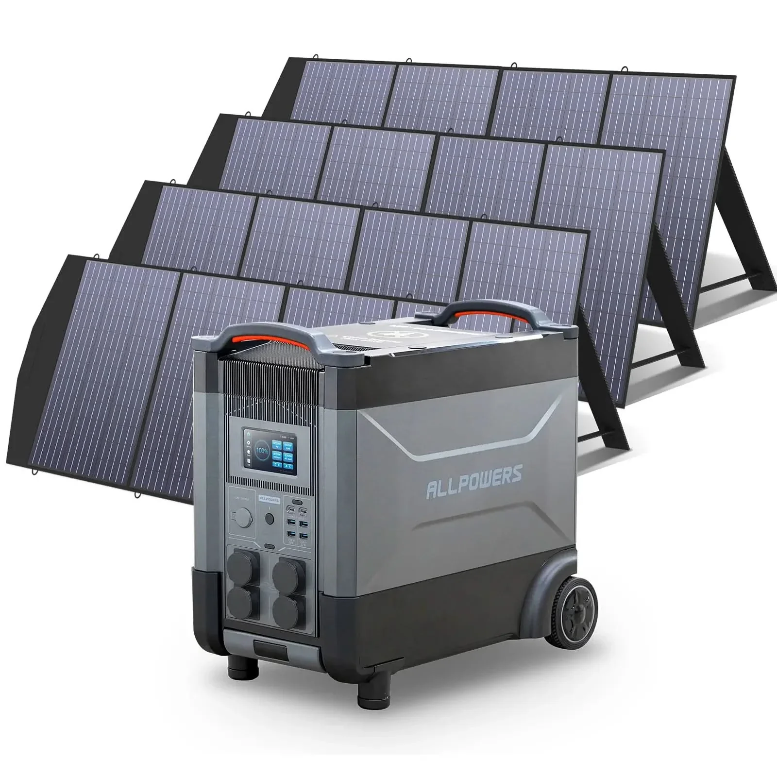 ALLPOWERS Zestaw Generatora Słonecznego 4000W (R4000+SP033 200W Panel Słoneczny) - Image 11