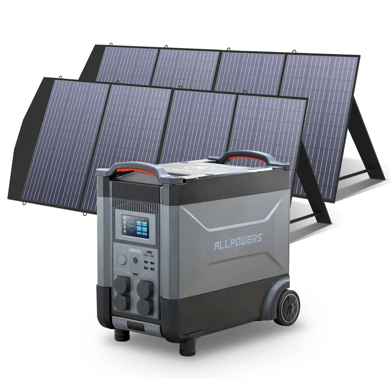 ALLPOWERS Zestaw Generatora Słonecznego 4000W (R4000+SP033 200W Panel Słoneczny) - Image 9