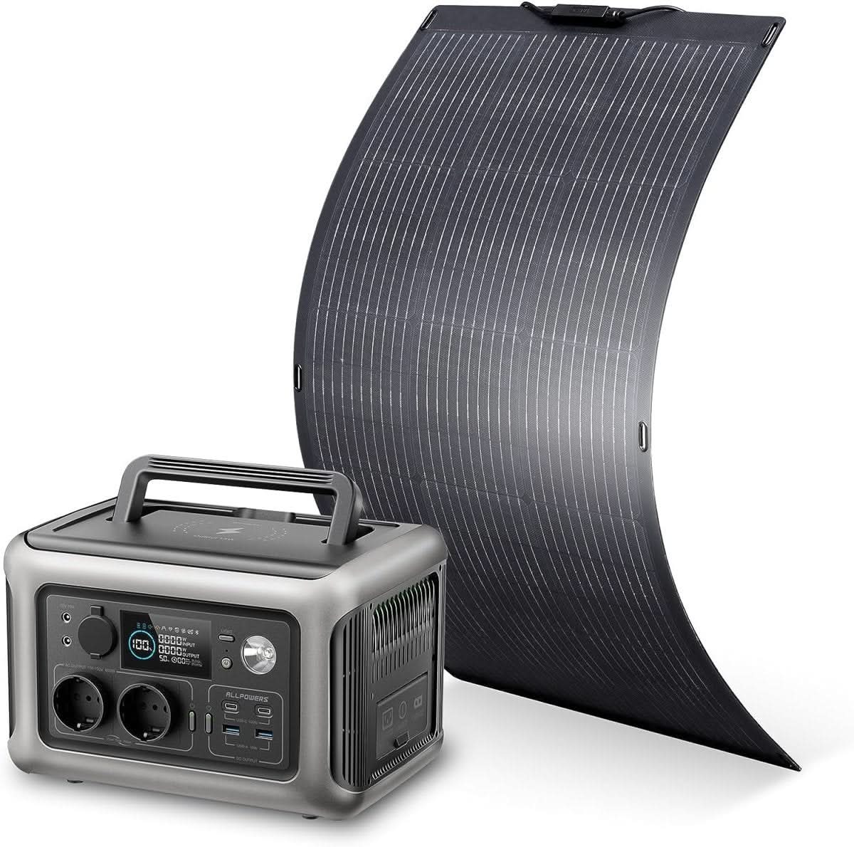 Przenośna Stacja Zasilania 600W 299Wh Akumulator LiFePO4 ALLPOWERS R600 - Image 12