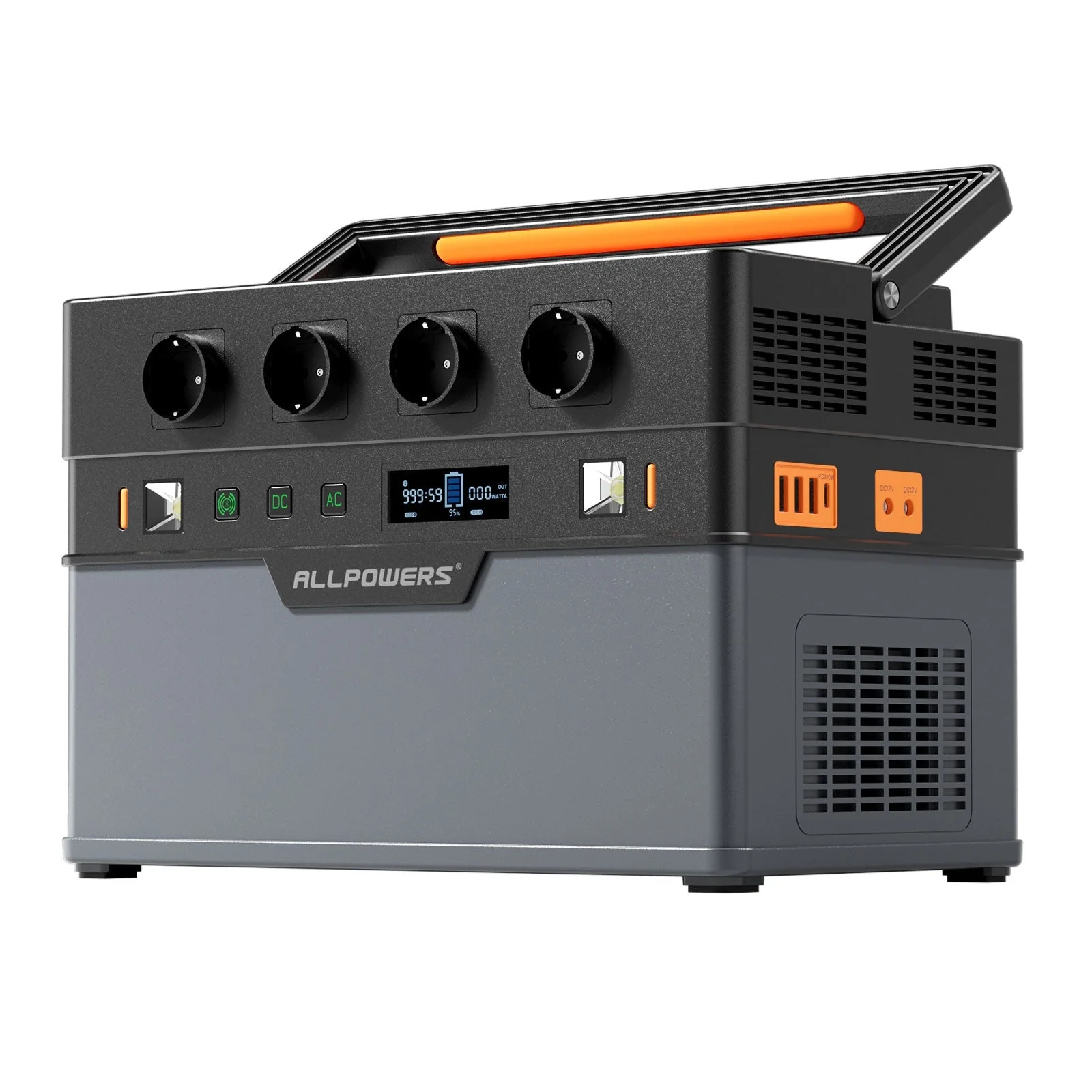 ALLPOWERS  S1500 PLUS Przenośna Stacja Zasilania 1500W 1092Wh - Image 4