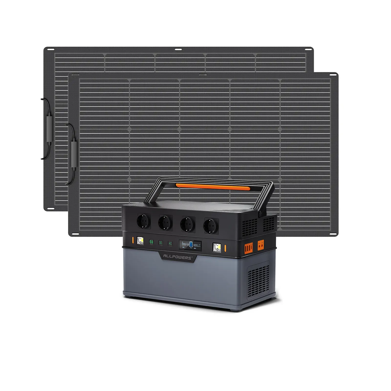 ALLPOWERS Zestaw Generatora Słonecznego 1500W (S1500 PLUS + SF100 100W Flexible Solar Panel) - Image 11