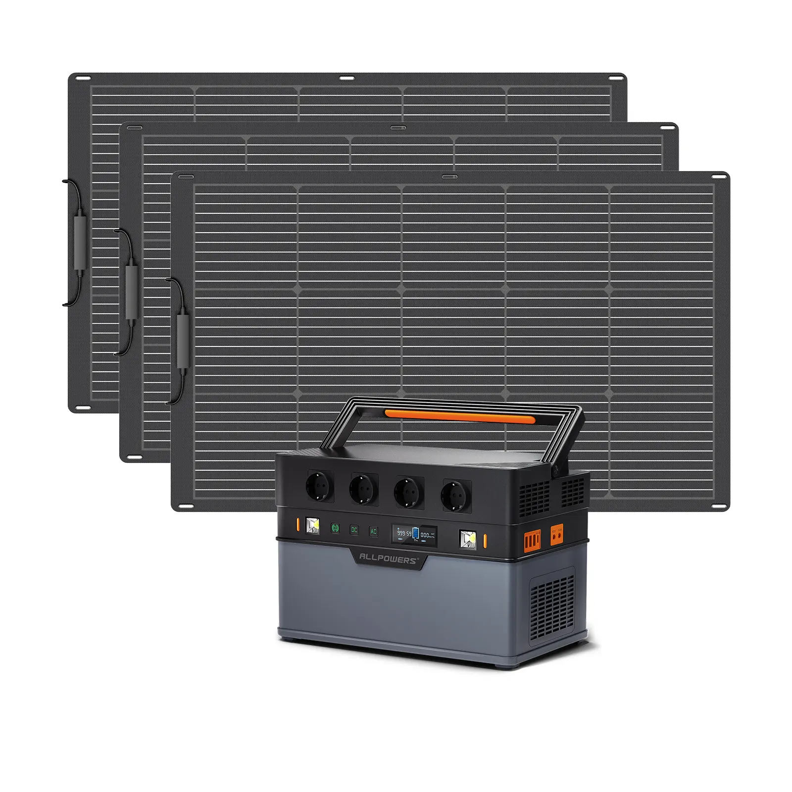 ALLPOWERS Zestaw Generatora Słonecznego 1500W (S1500 PLUS + SF100 100W Flexible Solar Panel) - Image 12