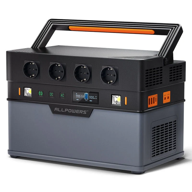 ALLPOWERS Zestaw Generatora Słonecznego 1500W (S1500 PLUS + SP012 100W Solar Panel) - Image 3