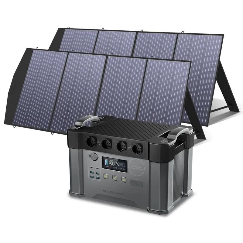 ALLPOWERS Zestaw Generatora Słonecznego 2400W (S2000 Pro+SP033 200W Panel Słoneczny) - Image 10