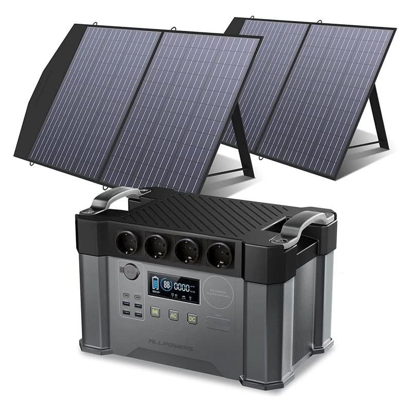 ALLPOWERS Zestaw Generatora Słonecznego 2400W (S2000 Pro+SP027 100W Panel Słoneczny) - Image 13