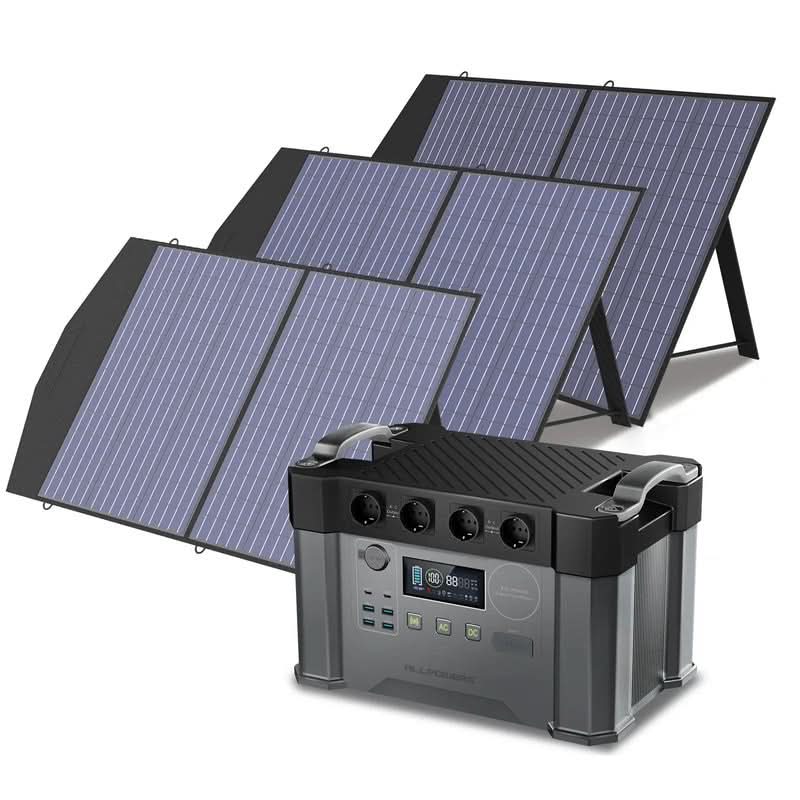 ALLPOWERS Zestaw Generatora Słonecznego 2400W (S2000 Pro+SP027 100W Panel Słoneczny) - Image 14