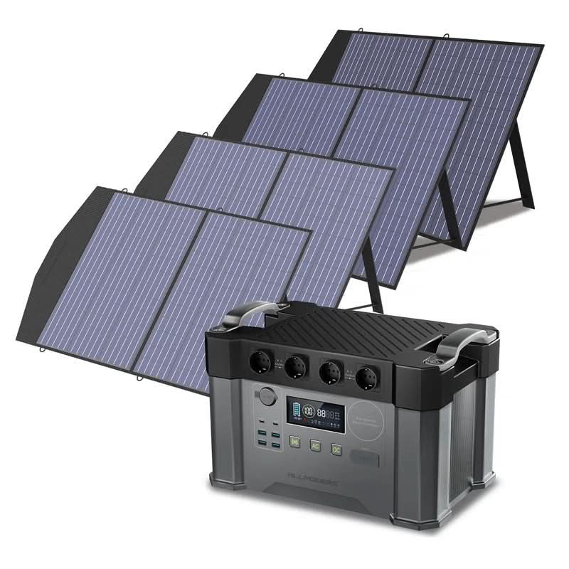 ALLPOWERS Zestaw Generatora Słonecznego 2400W (S2000 Pro+SP027 100W Panel Słoneczny) - Image 15
