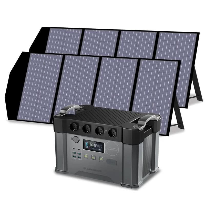 ALLPOWERS Zestaw Generatora Słonecznego 2400W(S2000 Pro+SP029 140W Panel Słoneczny) - Image 10