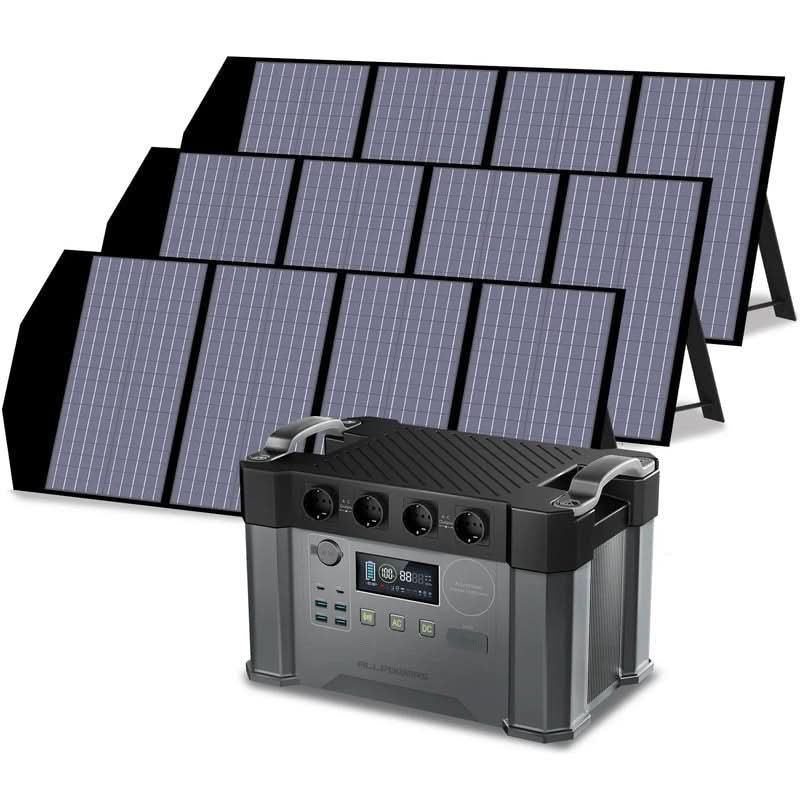 ALLPOWERS Zestaw Generatora Słonecznego 2400W(S2000 Pro+SP029 140W Panel Słoneczny) - Image 9