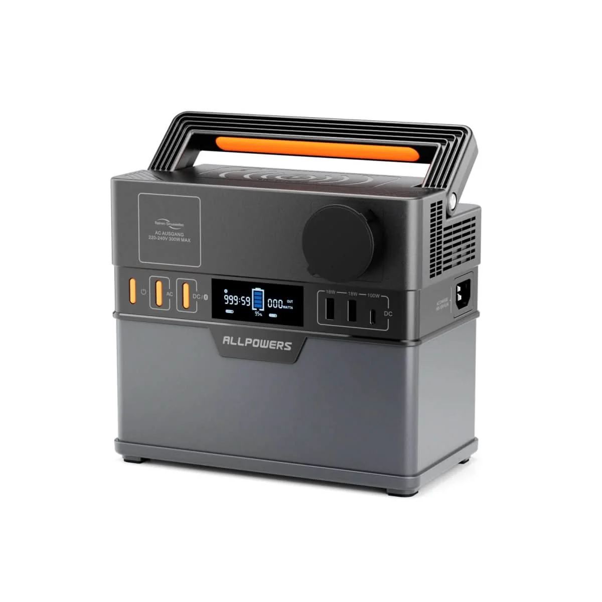 ALLPOWERS S300 Plus Przenośna Stacja Zasilania 300W 288Wh - Image 4