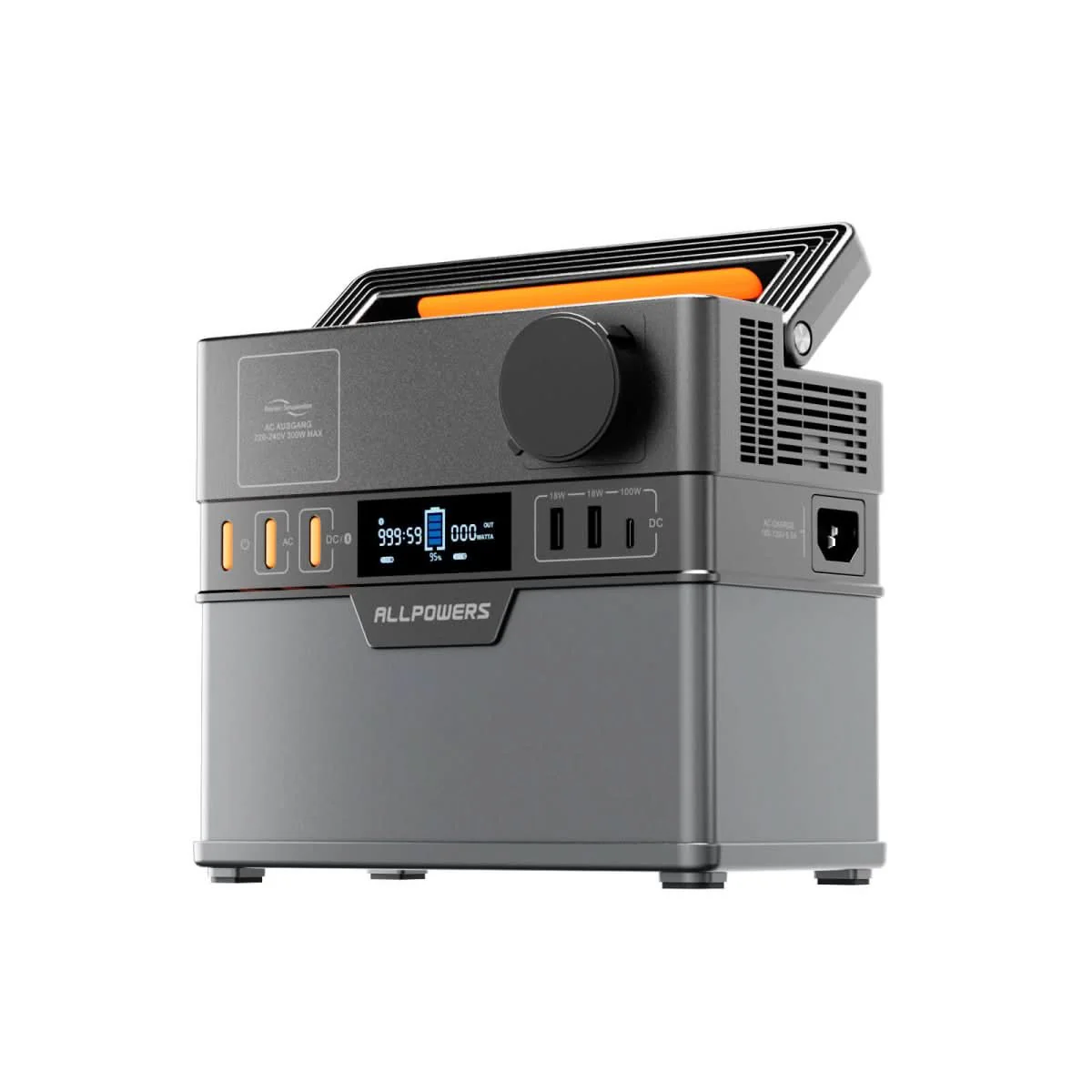 ALLPOWERS S300 Plus Przenośna Stacja Zasilania 300W 288Wh - Image 5
