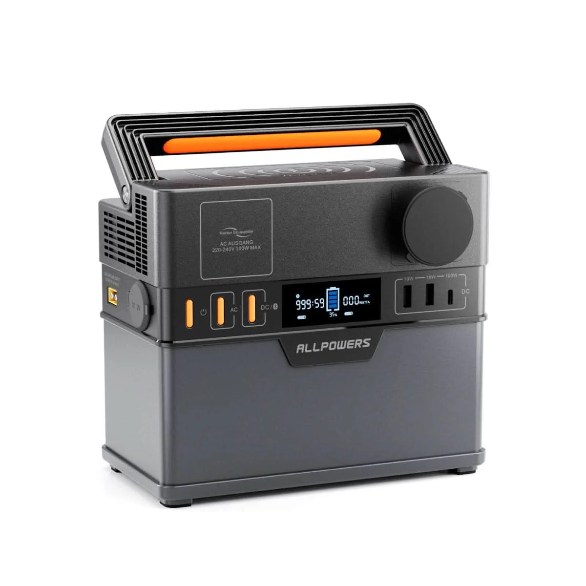 ALLPOWERS S300 Plus Przenośna Stacja Zasilania 300W 288Wh - Image 8