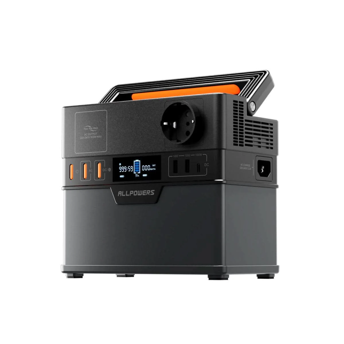 ALLPOWERS S300 Plus Przenośna Stacja Zasilania 300W 288Wh - Image 9