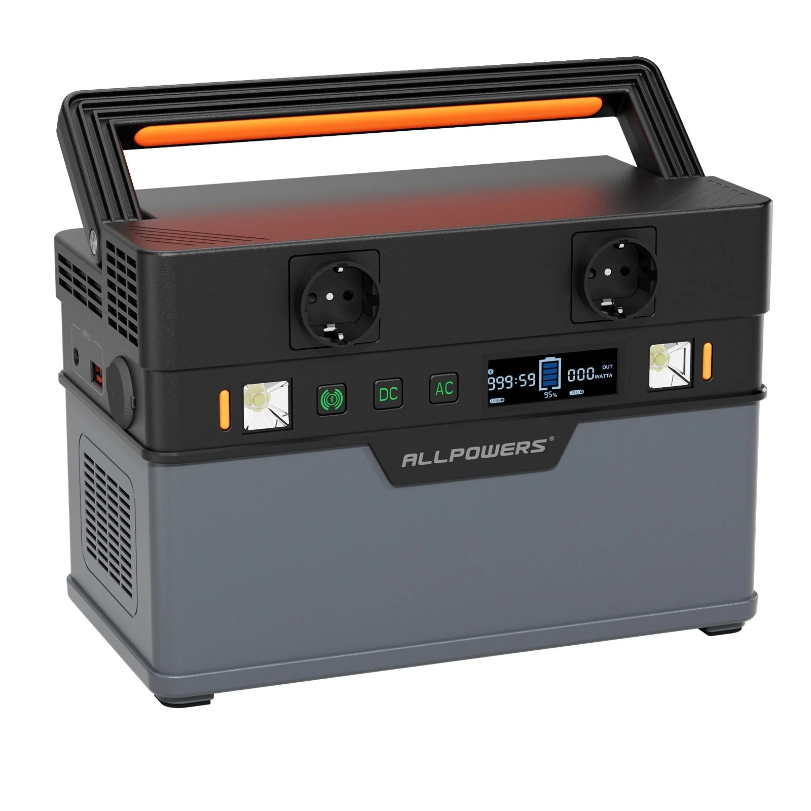 ALLPOWERS S700 Przenośna Stacja Zasilania 700W 604Wh - Image 3