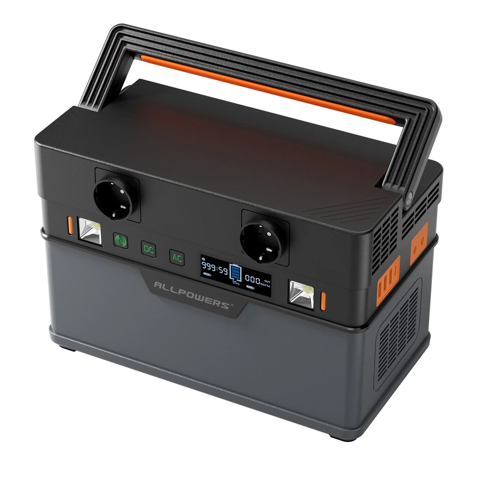 ALLPOWERS S700 Przenośna Stacja Zasilania 700W 604Wh - Image 5