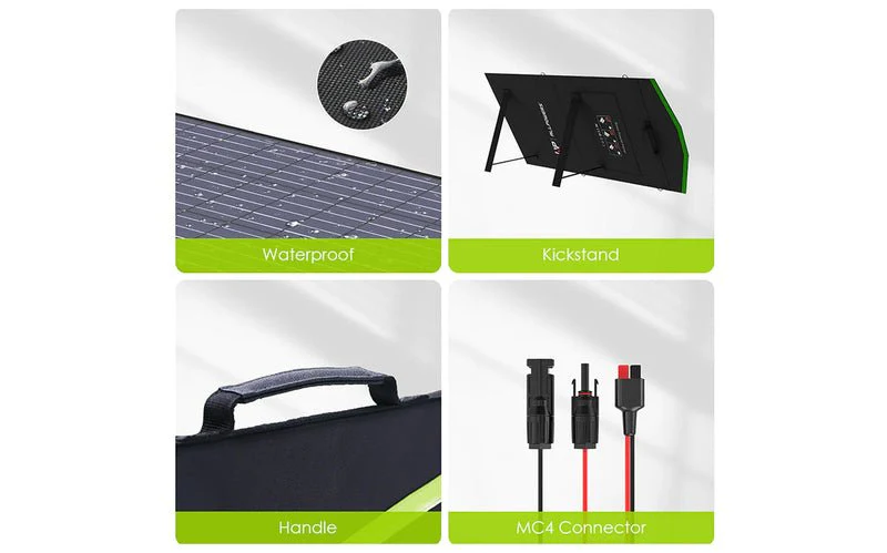 ALLPOWERS S700 Przenośna Stacja Zasilania 700W 604Wh (S700 + SP027 100W Solar Panel) - Image 11