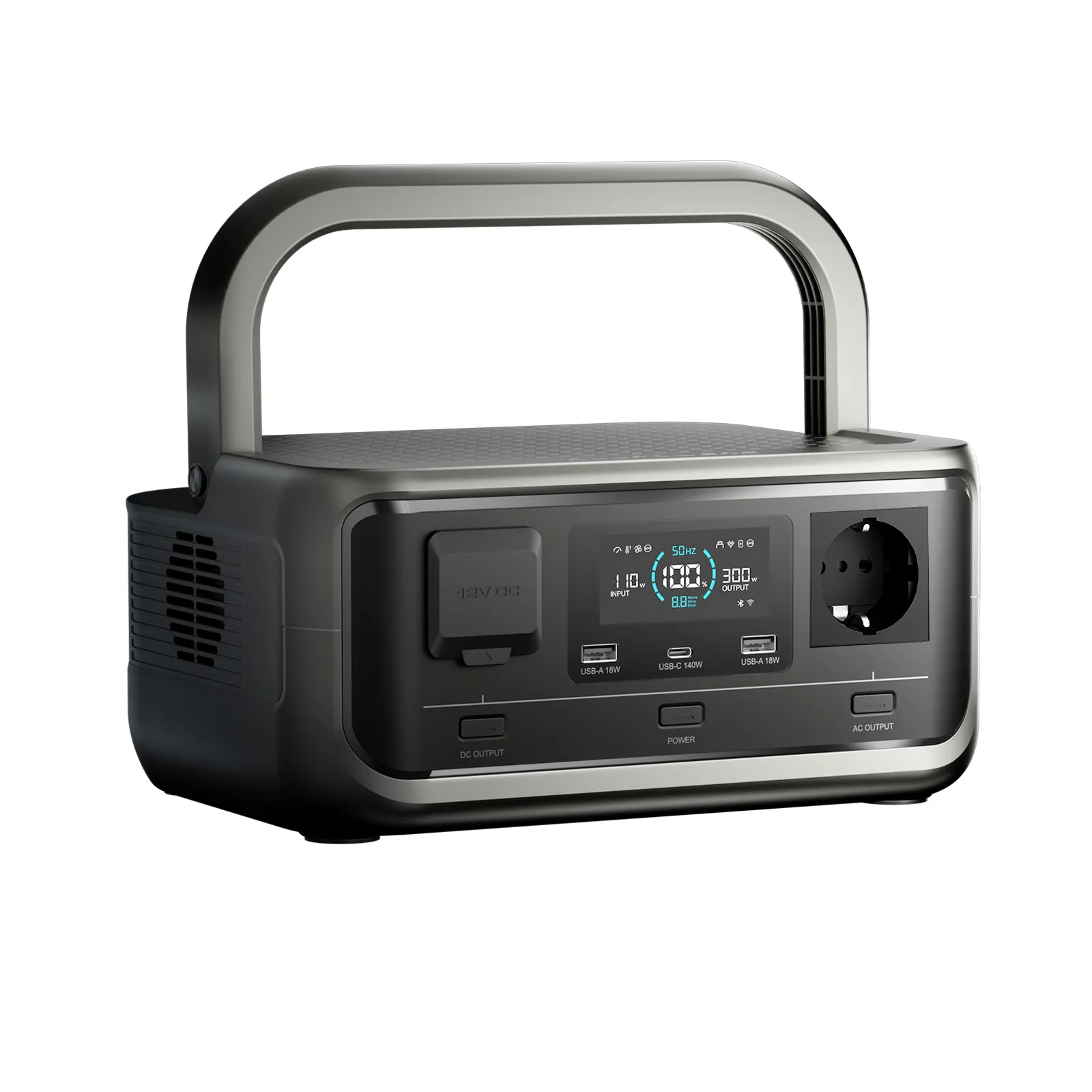 ALLPOWERS VOLIX P300 Przenośna Stacja Zasilania 300W 256Wh Akumulator LiFePO4 - Image 4