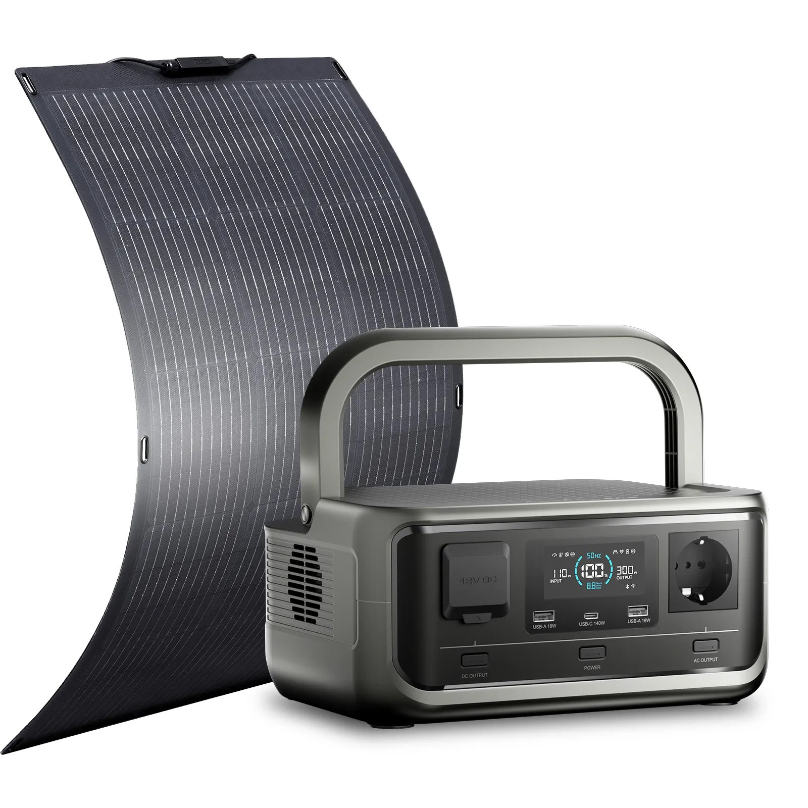 ALLPOWERS VOLIX P300 Przenośna Stacja Zasilania 300W 256Wh Akumulator LiFePO4 - Image 9