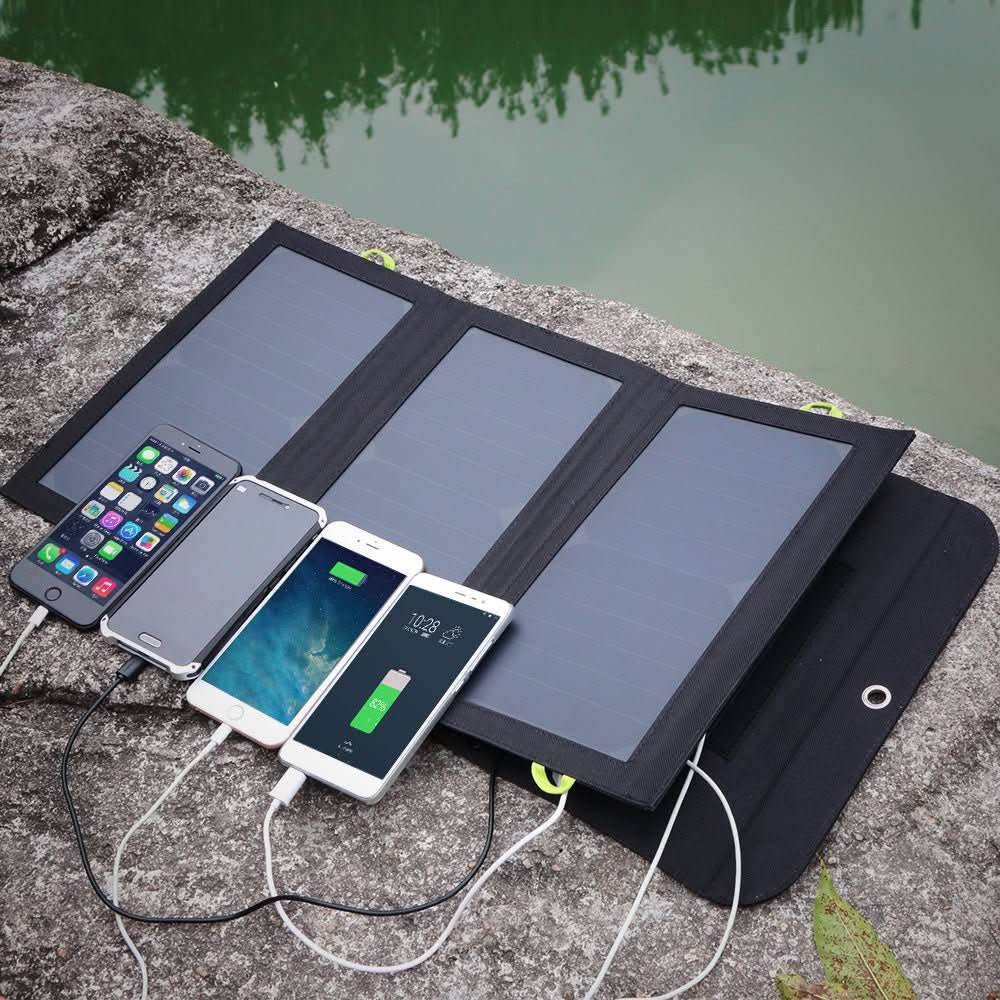 ALLPOWERS SP002 Panel Słoneczny Wbudowana bateria 10000mAh 5V 21W - Image 6