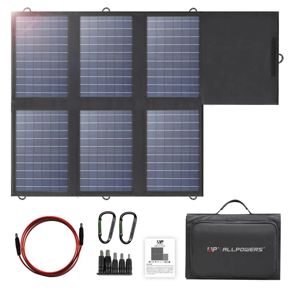 ALLPOWERS SP026 Panel Fotowoltaiczny Składany 60W - Image 9