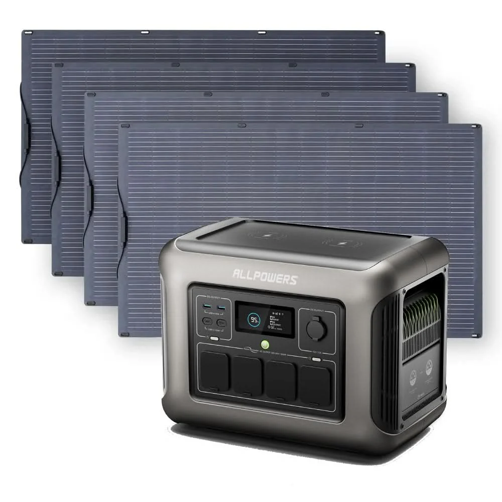 ALLPOWERS zestaw solarny 1800W (R1500+SF100 100W Panel Fotowoltaiczny)) - Image 13