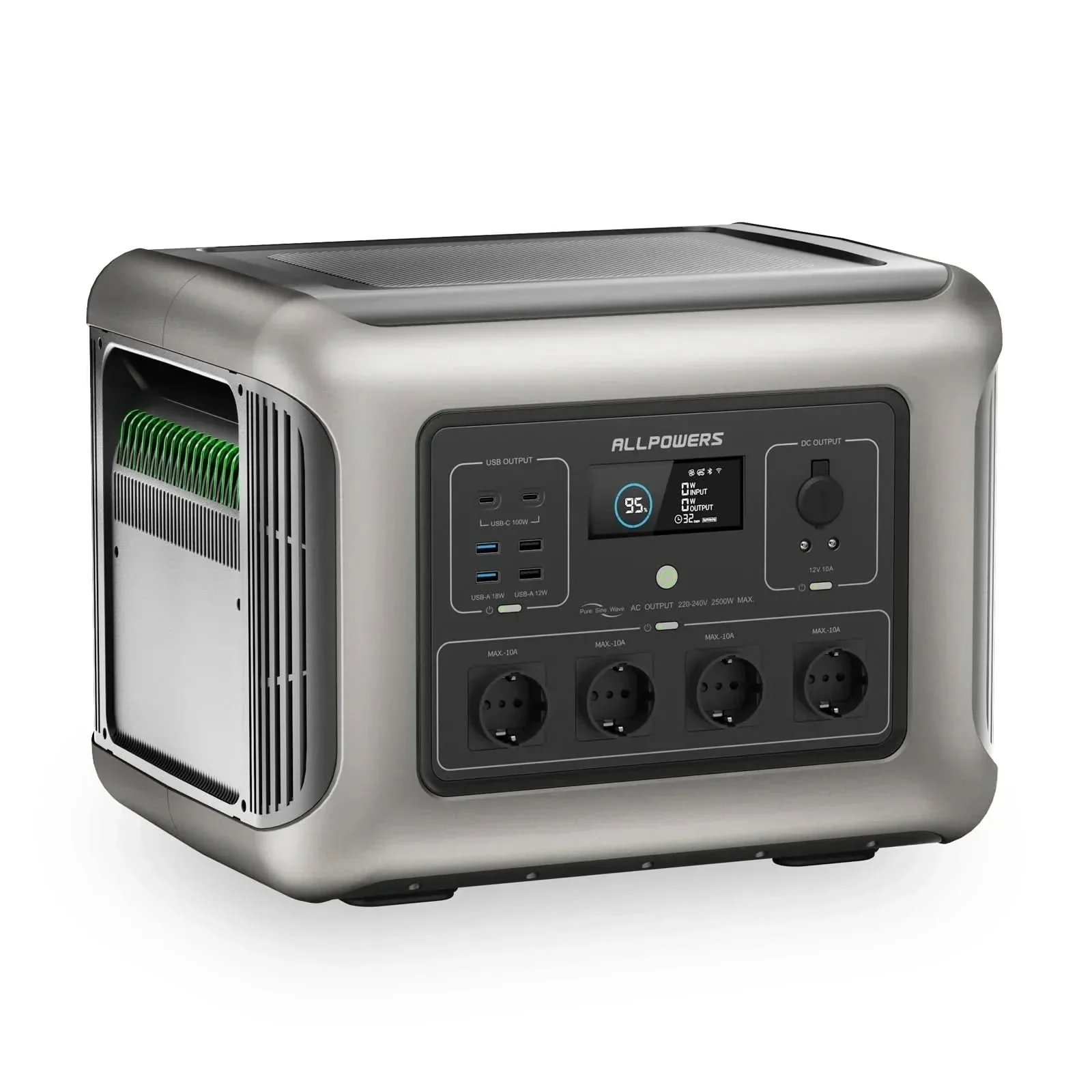 Przenośna Elektrownia 2500W-V2 1920Wh Akumulator LiFePO4 ALLPOWERS R2500 - V2 - Image 4