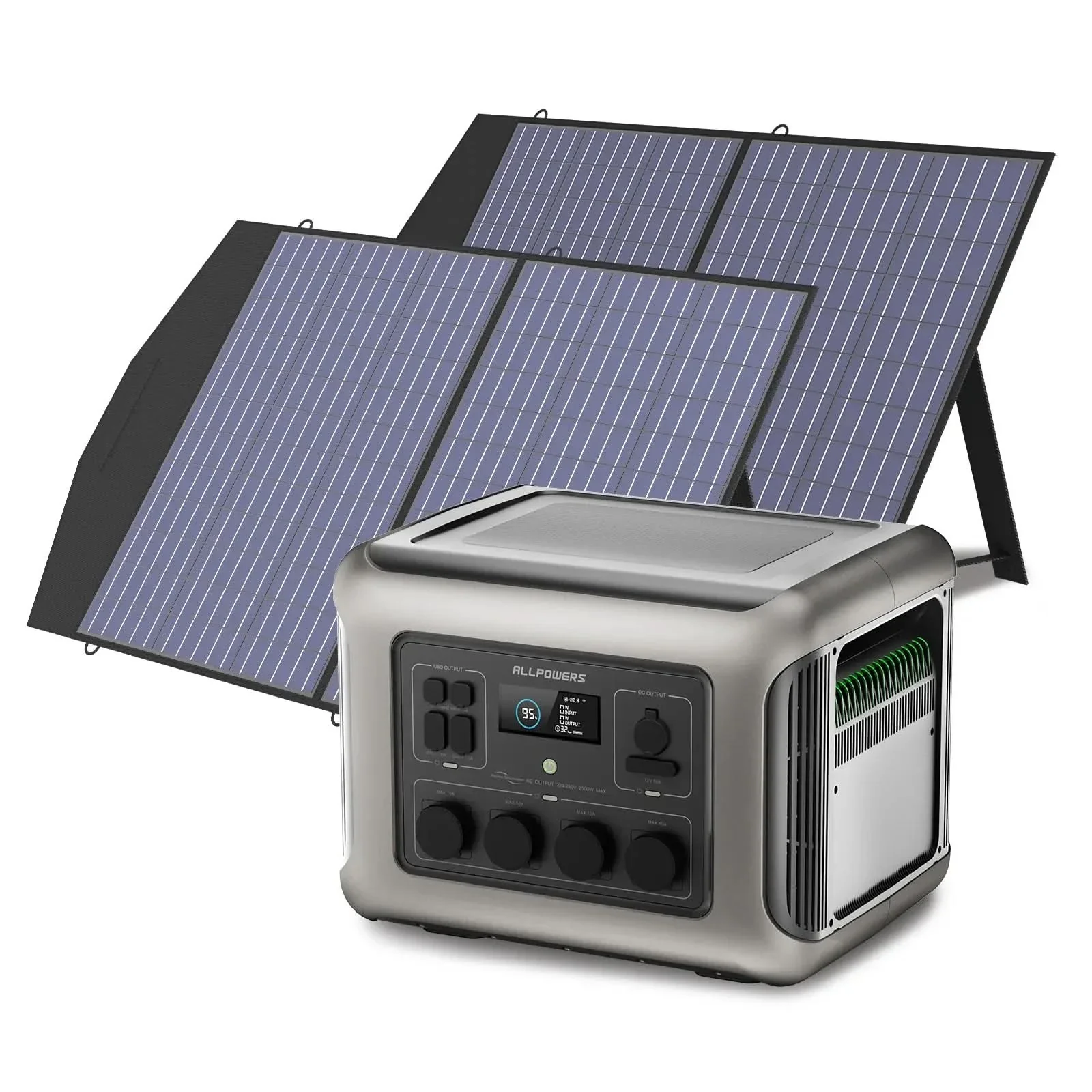 ALLPOWER Zestaw Generatora Słonecznego 2500W (R2500-V2 + SP027 100W Panel Słoneczny) - Image 13