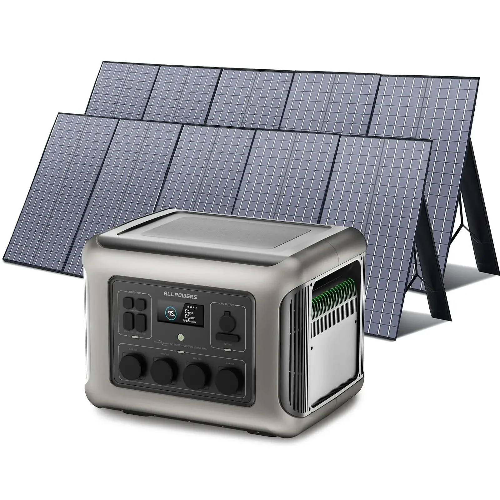 ALLPOWERS Zestaw Generatora Słonecznego 2500W(R2500-V2 + SP037 400W Panel Słoneczny) - Image 12