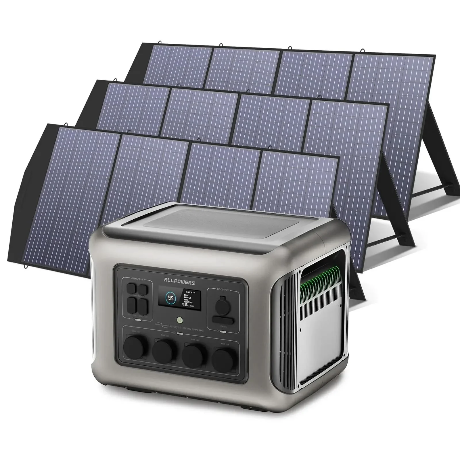 ALLPOWERS Zestaw Generatora Słonecznego 2500W(R2500-V2+SP033 200W Panel Słoneczny - Image 10
