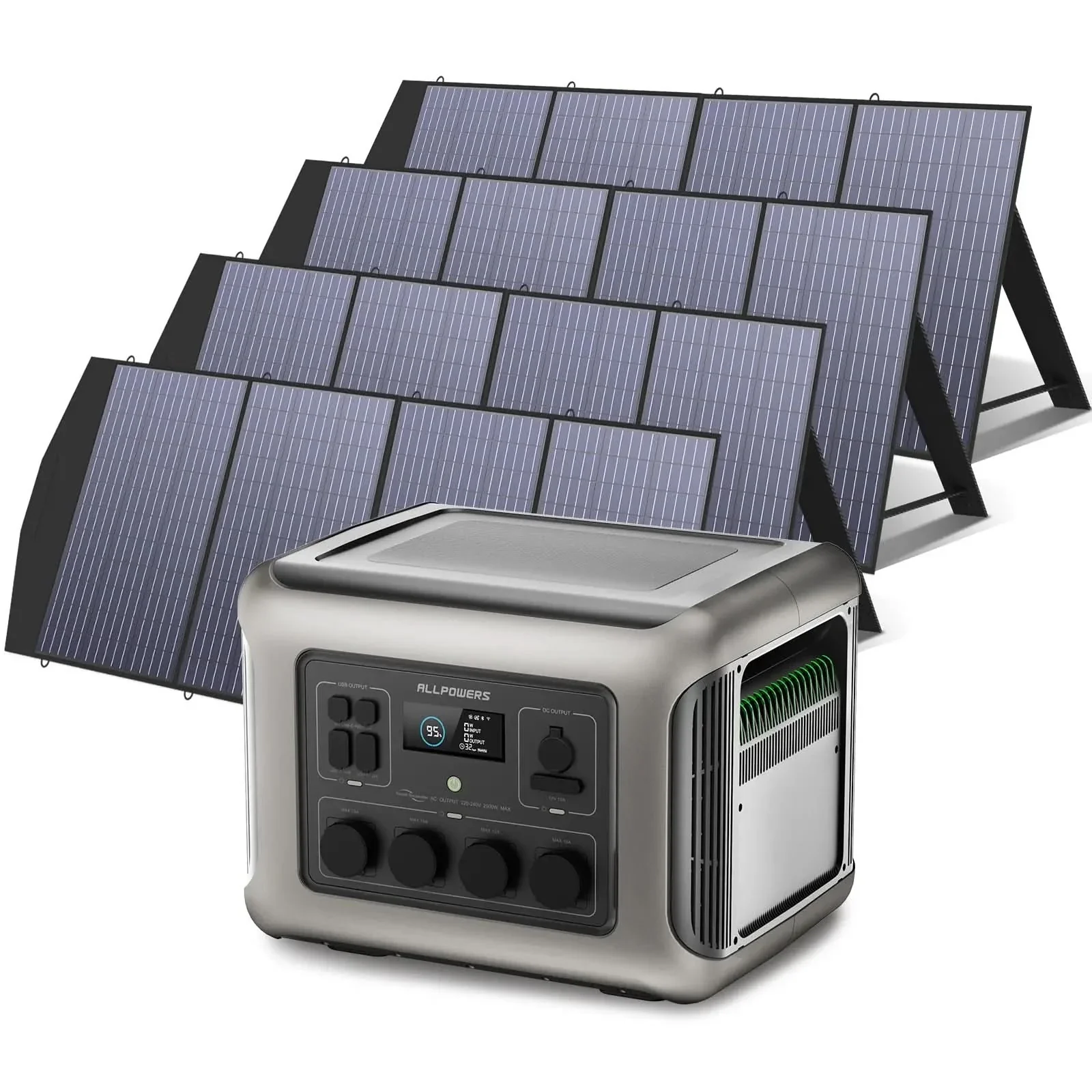 ALLPOWERS Zestaw Generatora Słonecznego 2500W(R2500-V2+SP033 200W Panel Słoneczny - Image 11