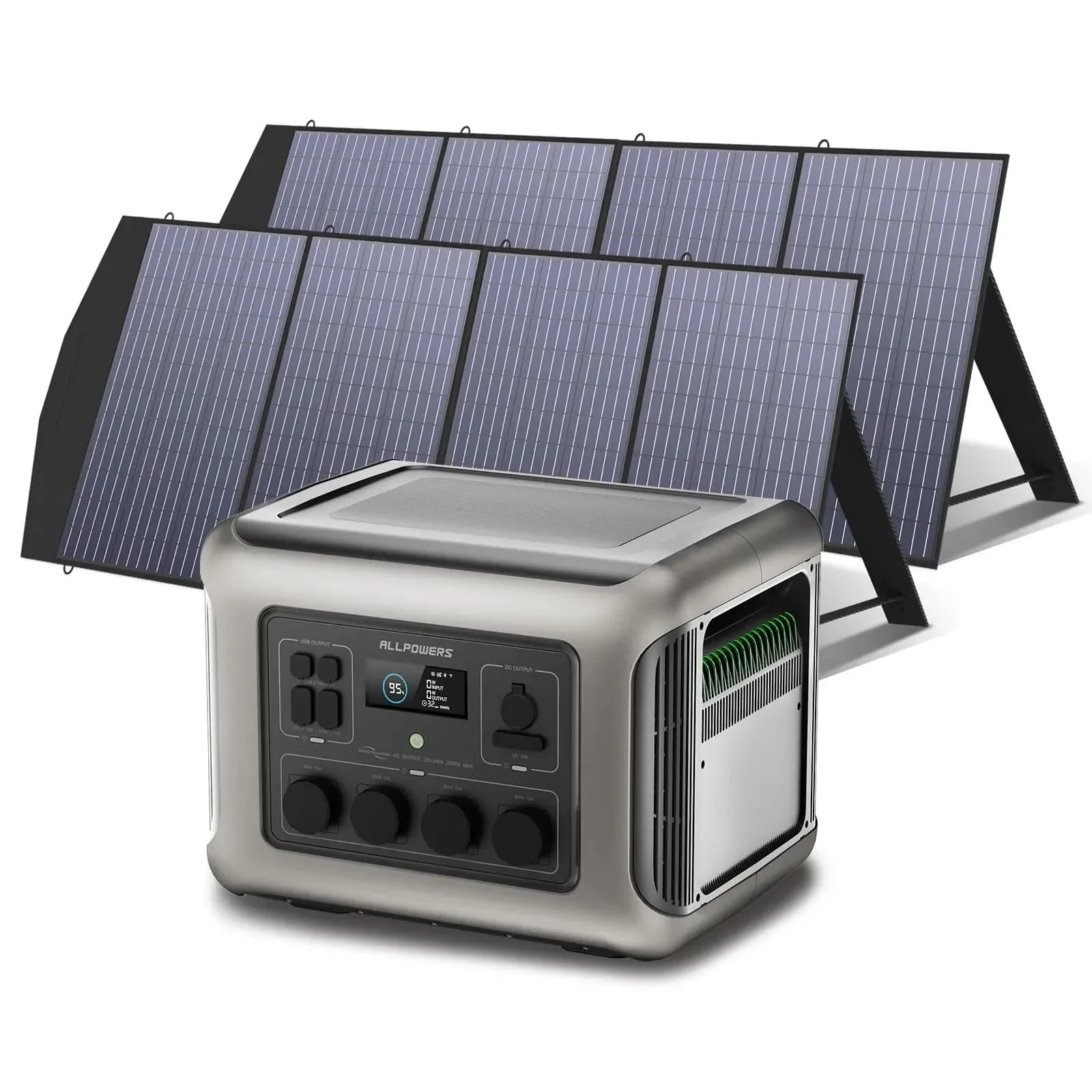 ALLPOWERS Zestaw Generatora Słonecznego 2500W(R2500-V2+SP033 200W Panel Słoneczny - Image 9